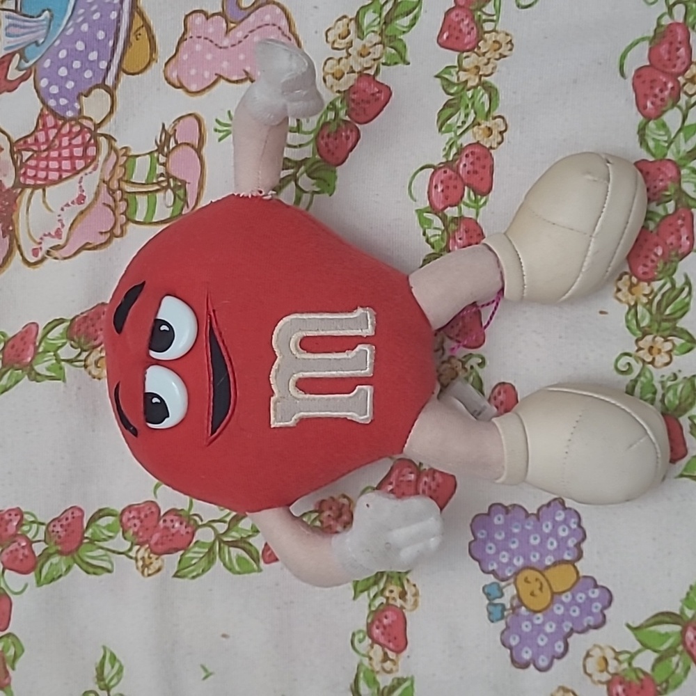 Vintage M&Ms Red Plush
